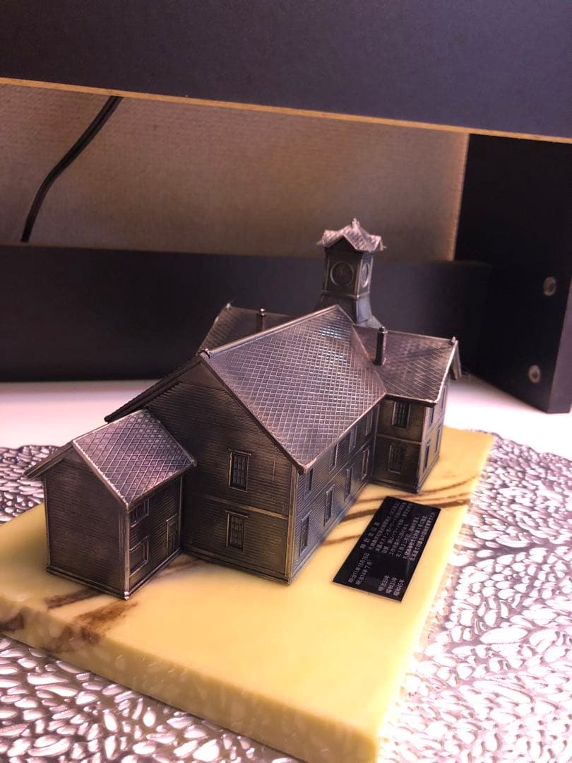 時計台 立体モデル 縮尺1:180 小物入れ 置物