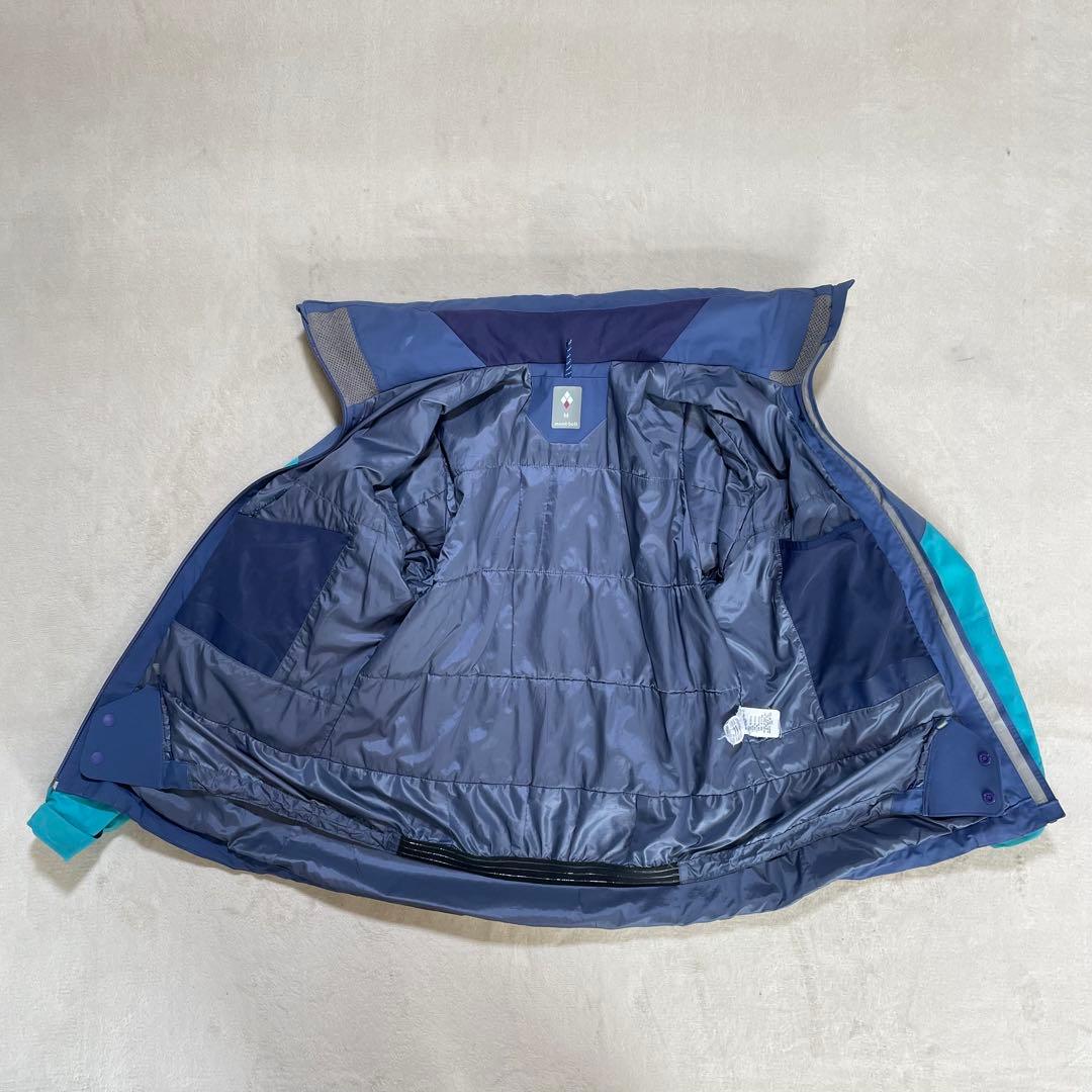 モンベル　スキーウェア　中綿ジャケット　マウンテンパーカー　2way M