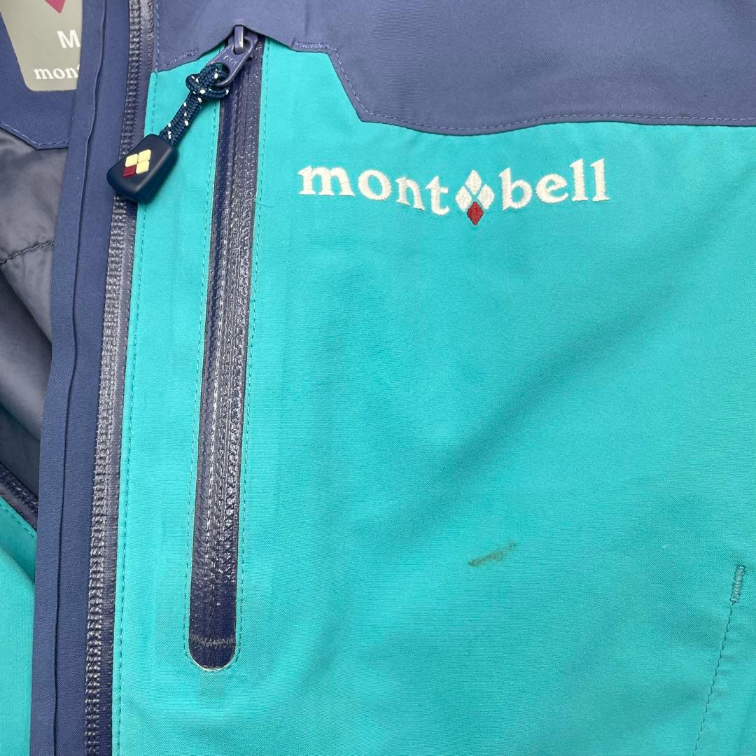 モンベル　スキーウェア　中綿ジャケット　マウンテンパーカー　2way M