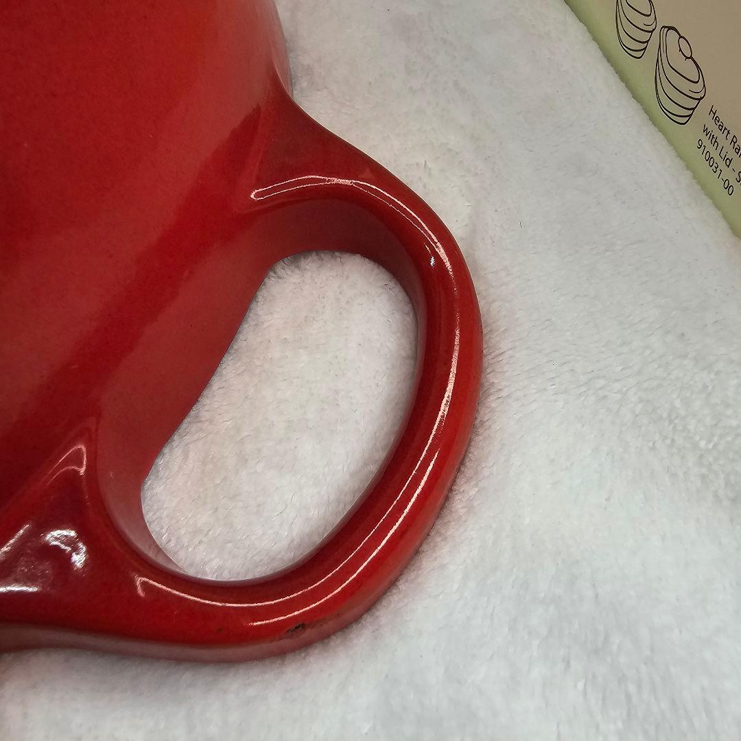LE CREUSET ル・クルーゼ 両手鍋 マルミット 22cm レッド