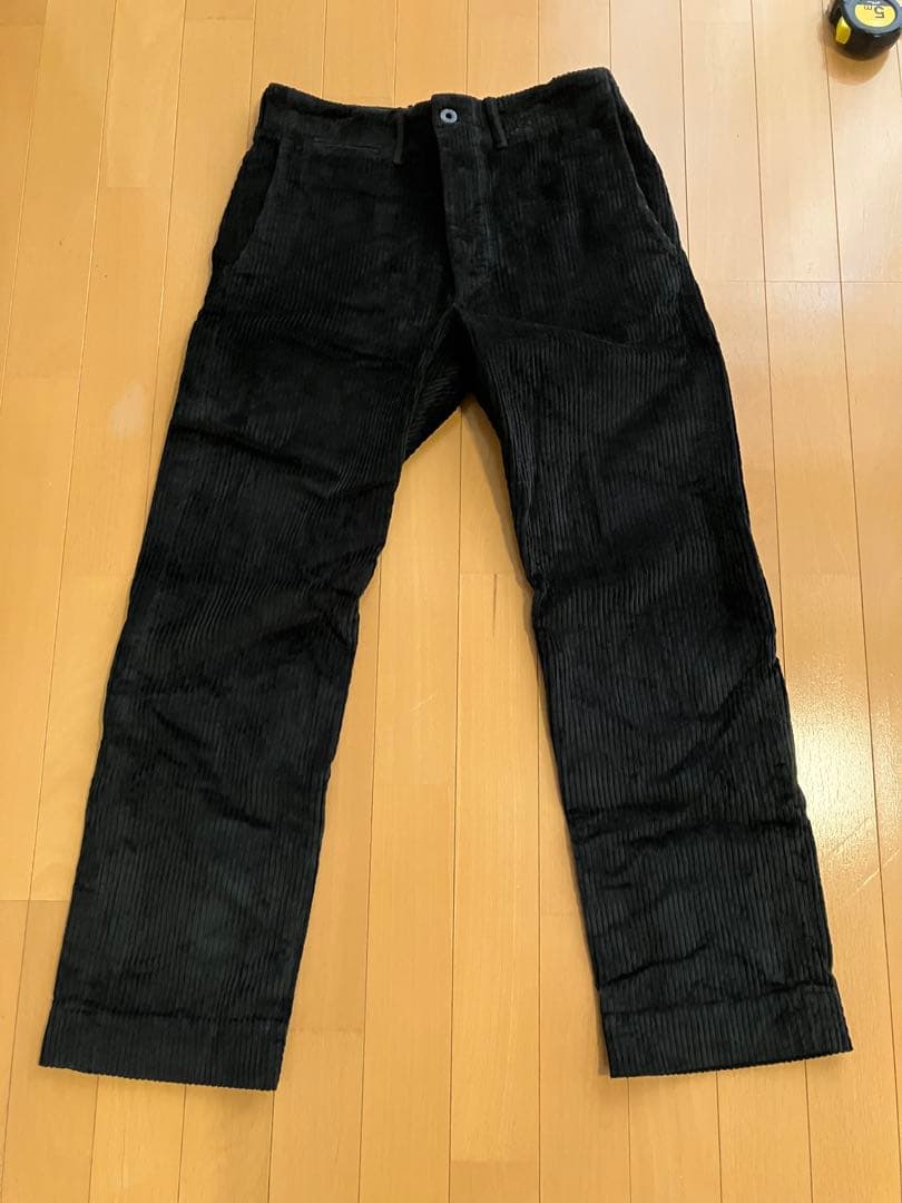 RRL ブラック コーデュロイパンツ