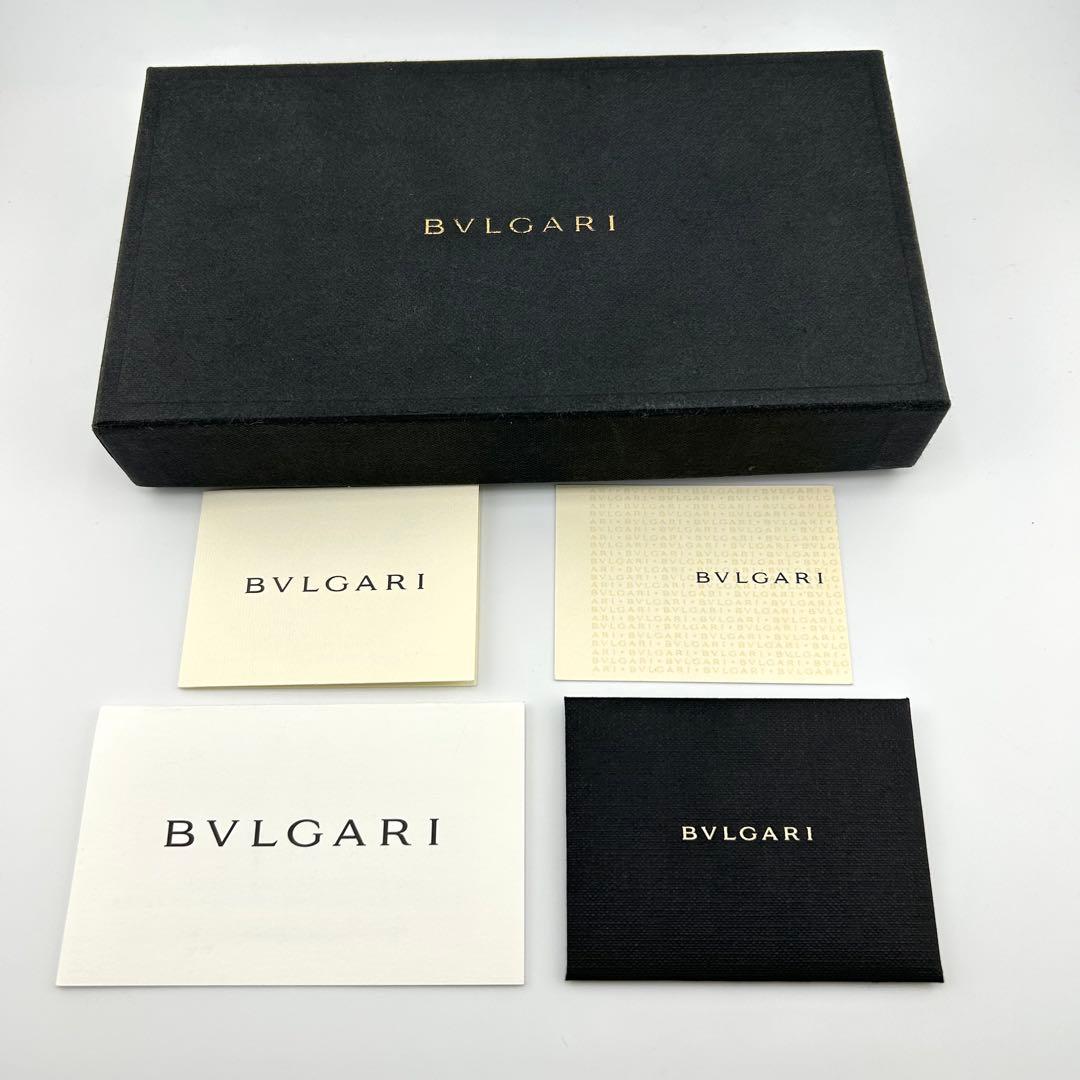 ✨極上美品・付属品完備✨　BVLGARI 長財布　クラシコ　本革　レザー