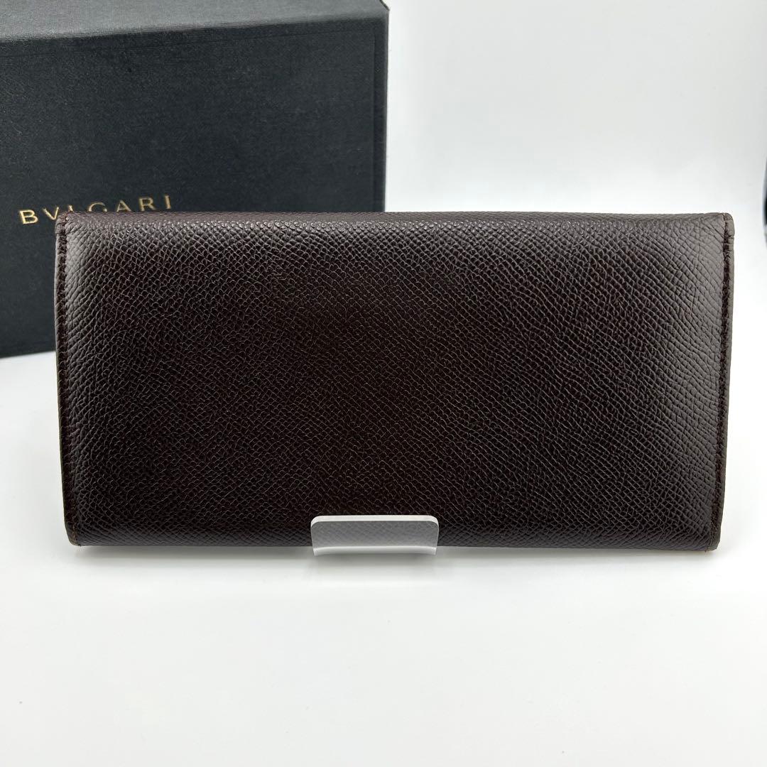 ✨極上美品・付属品完備✨　BVLGARI 長財布　クラシコ　本革　レザー