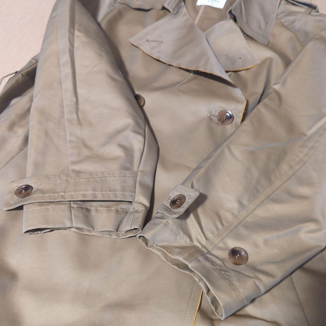 Ameri　CUT OFF CHAMBRAY TRENCH COAT