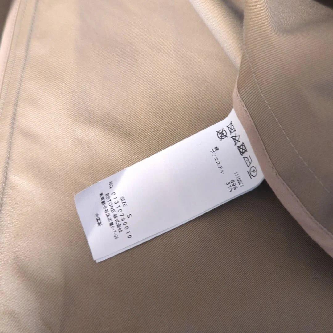 Ameri　CUT OFF CHAMBRAY TRENCH COAT