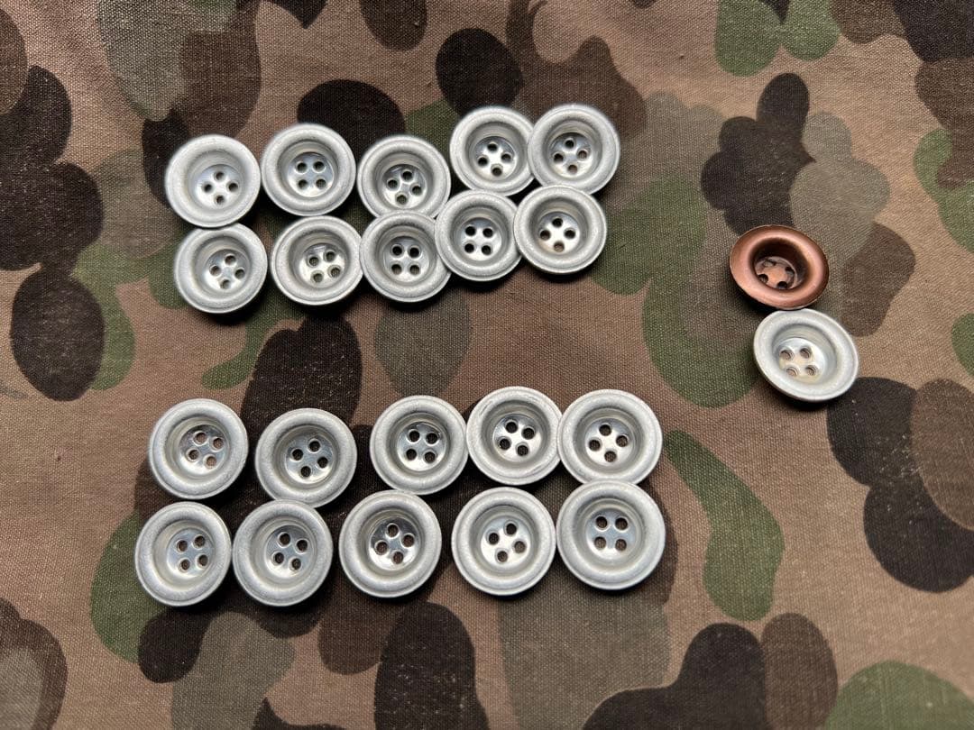 実物 4枚フルセット オーストリア軍幕 タープ テント ツェルトバーン ポンチョ