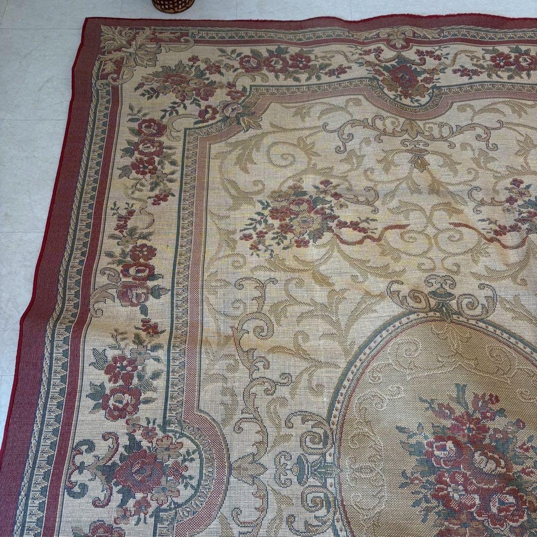 ベルギー産　カーペット　絨毯　ラグ　340×240 ウィルトン