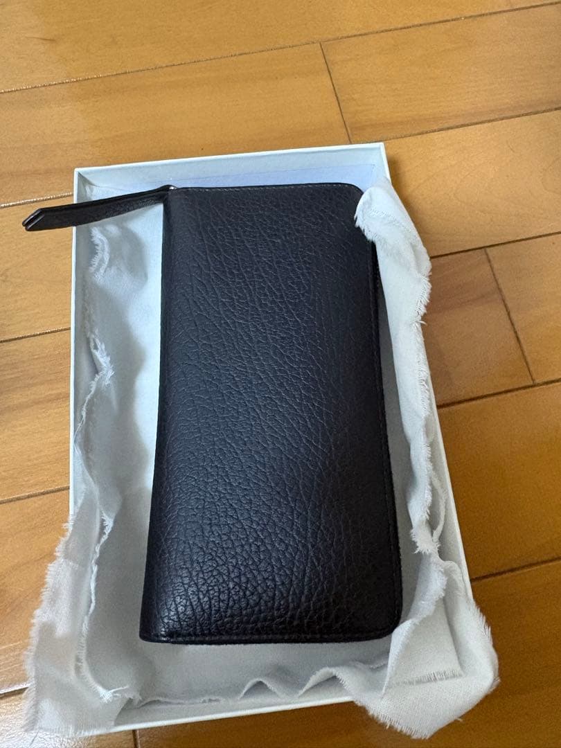 Maison Margiela ブラックレザー長財布
