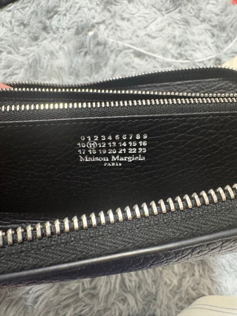 Maison Margiela ブラックレザー長財布