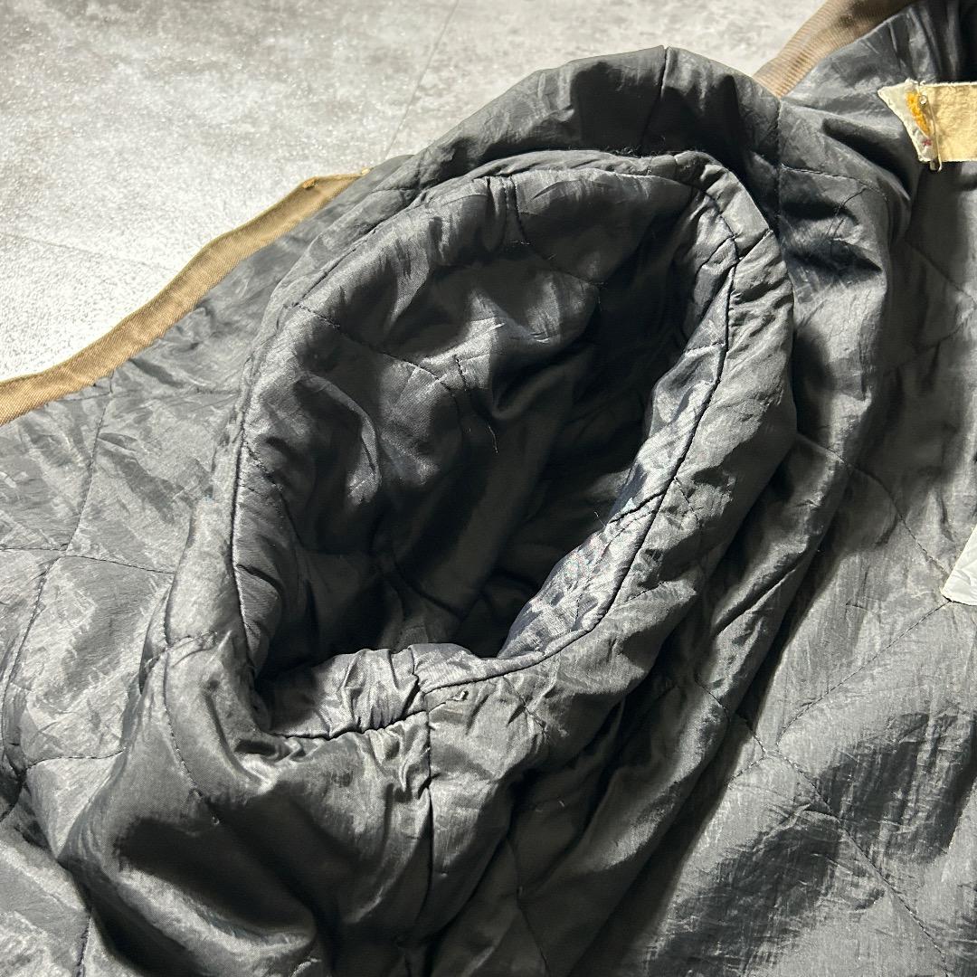 80-90s 星タグ USA製 ブラウン カーハート 短丈トラディショナル