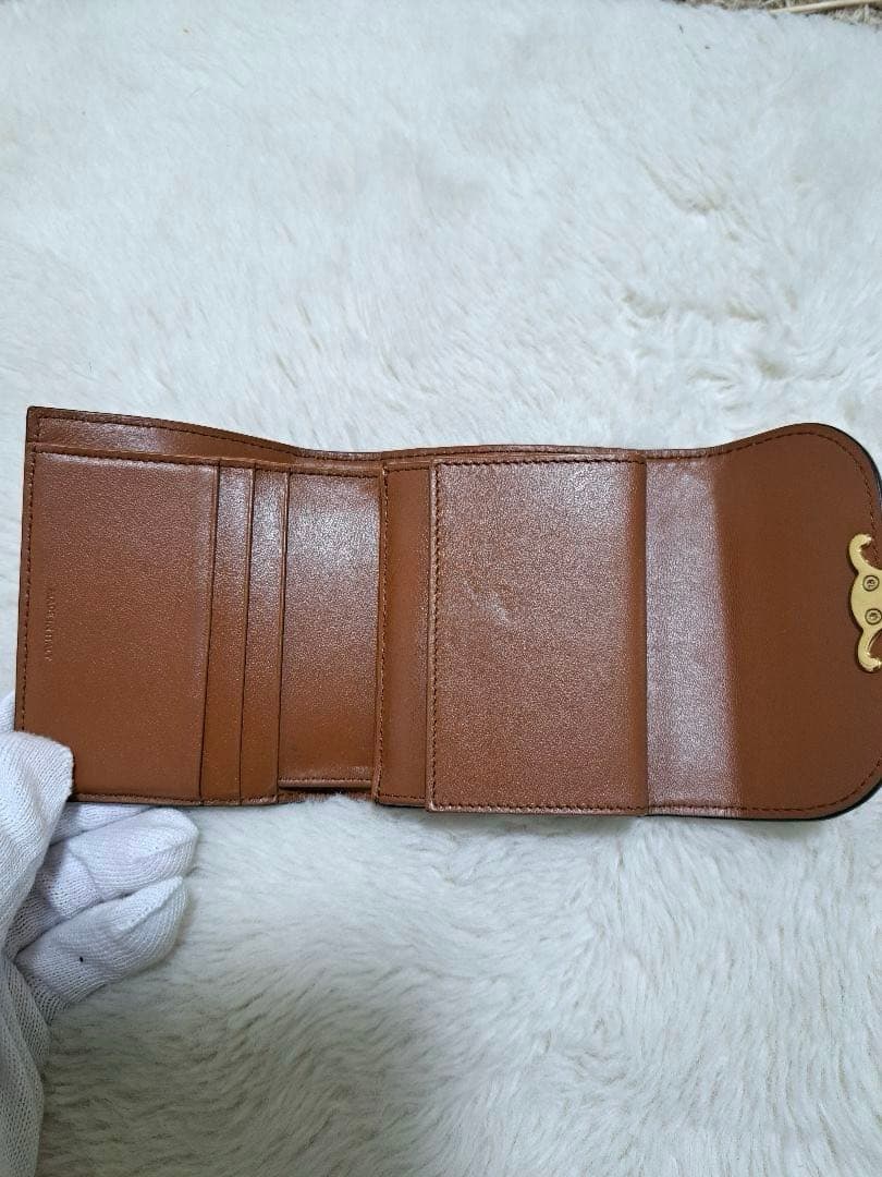 ✨極美品　正規品✨セリーヌ　三つ折り　トリオンフ　スモールトリフォールド