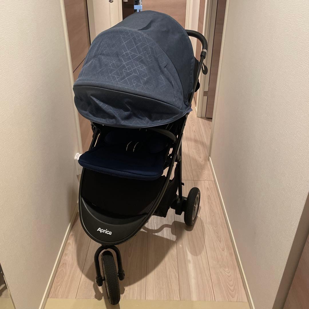 Aprica スムーヴプレミアム ベビーカー ネイビー