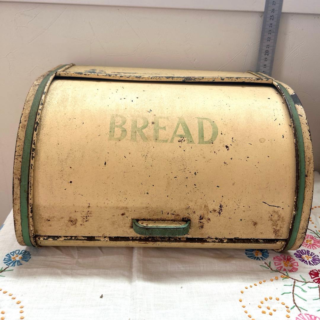 アンティーク　Tala社ロールアップブレッドケース