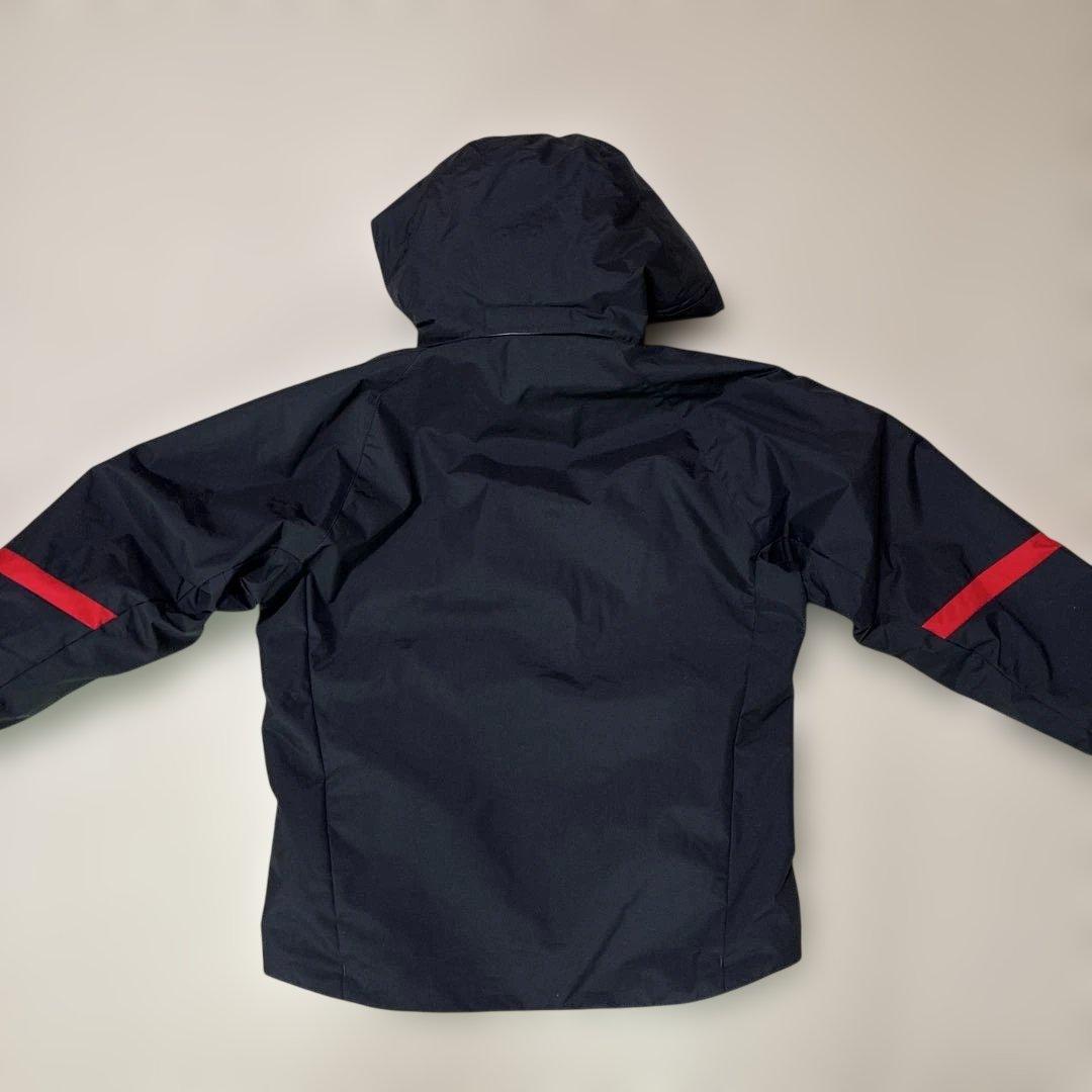 子供用スキーウェア 黒/赤　デサント　上下　140cm