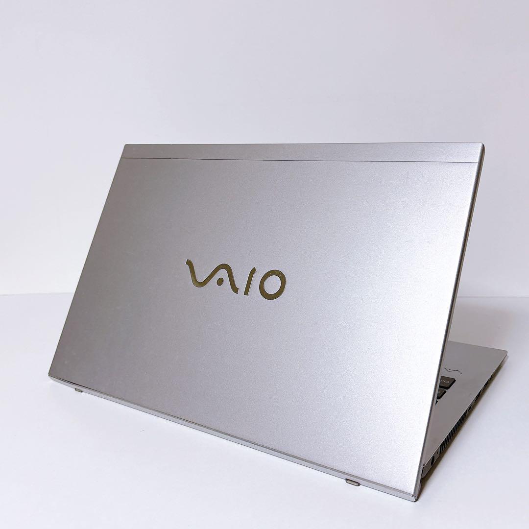 VAIO オフィス付き薄型ノートパソコン SSD256GB i5 軽量 高性能