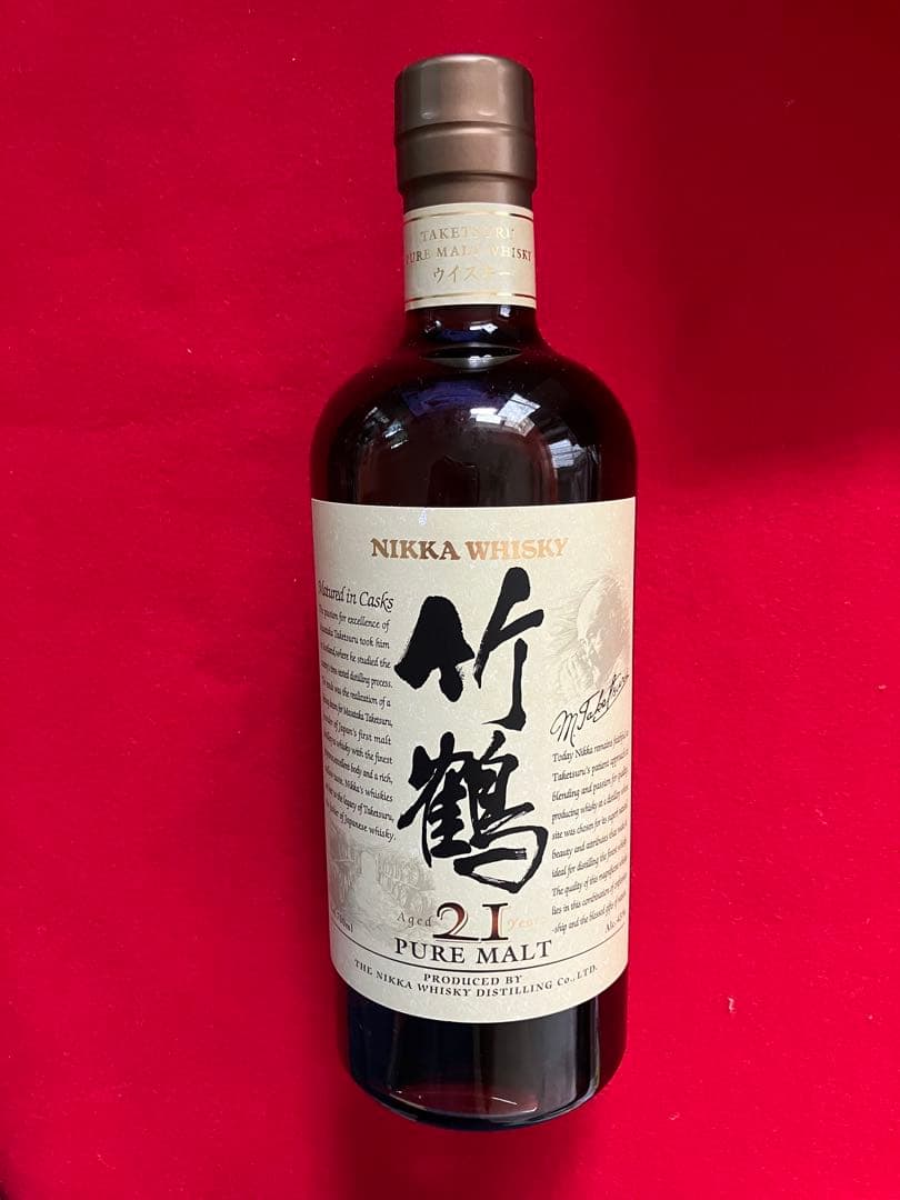 【24H限定】ニッカウヰスキー 竹鶴 21年 ピュアモルト 700ml