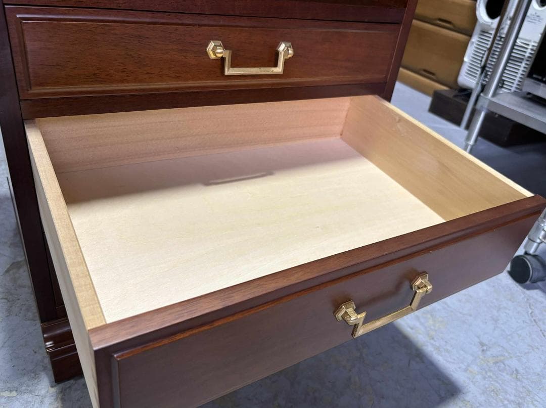 MARUNI マルニ地中海電話台・FAX台・キャビネットUsed