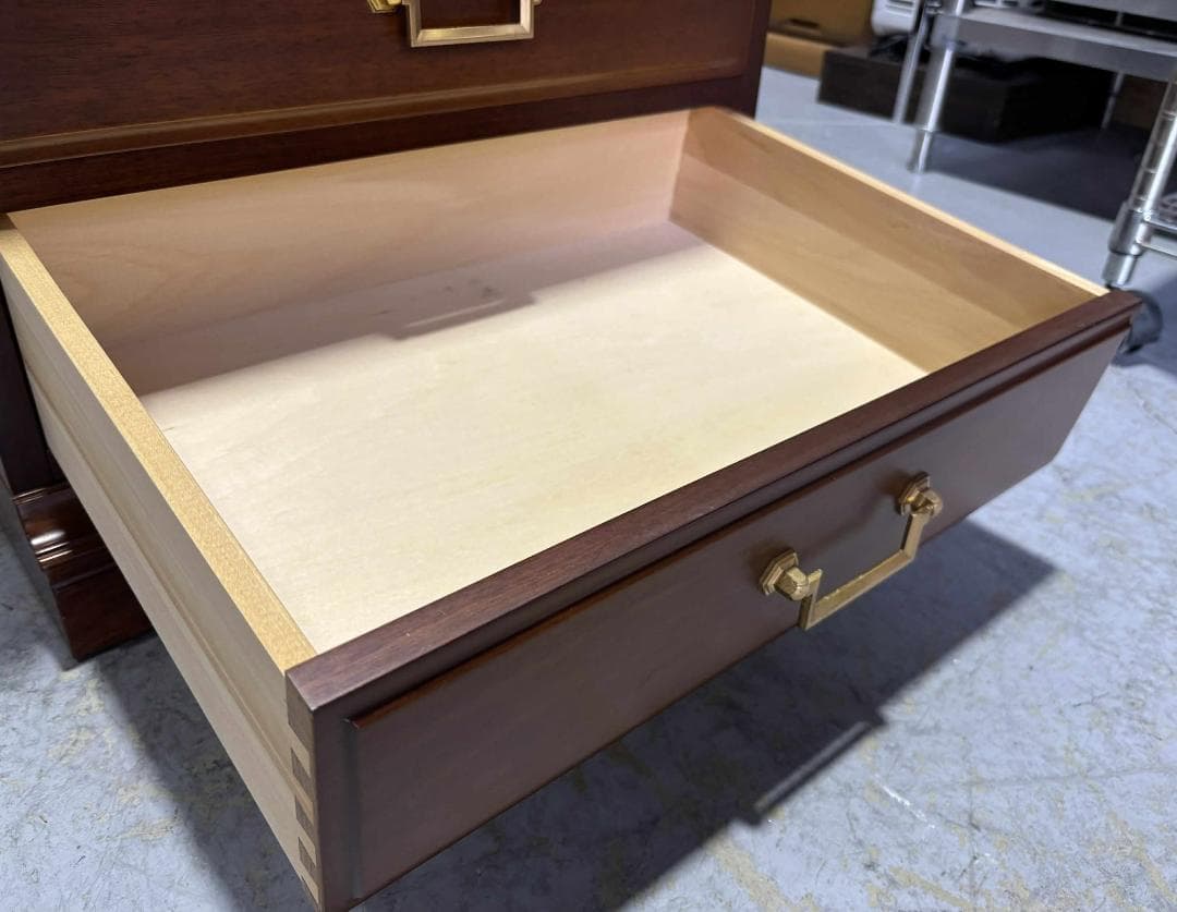 MARUNI マルニ地中海電話台・FAX台・キャビネットUsed