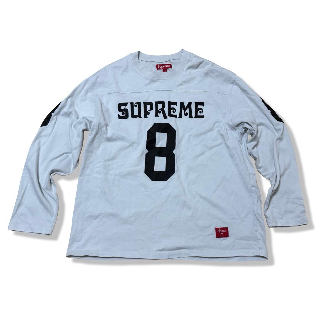 トップス Supreme Affiliated LS Football Top White