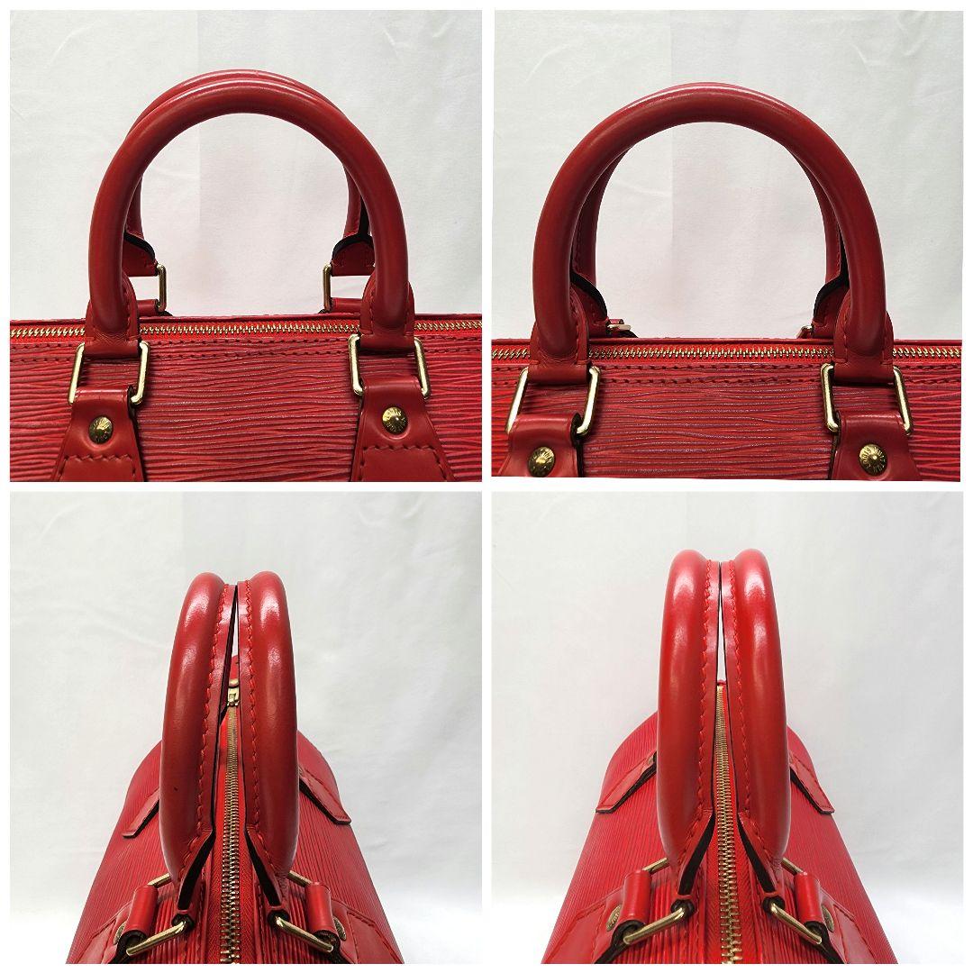 【美品】Louis Vuitton ルイヴィトン エピ スピーディー25 レッド