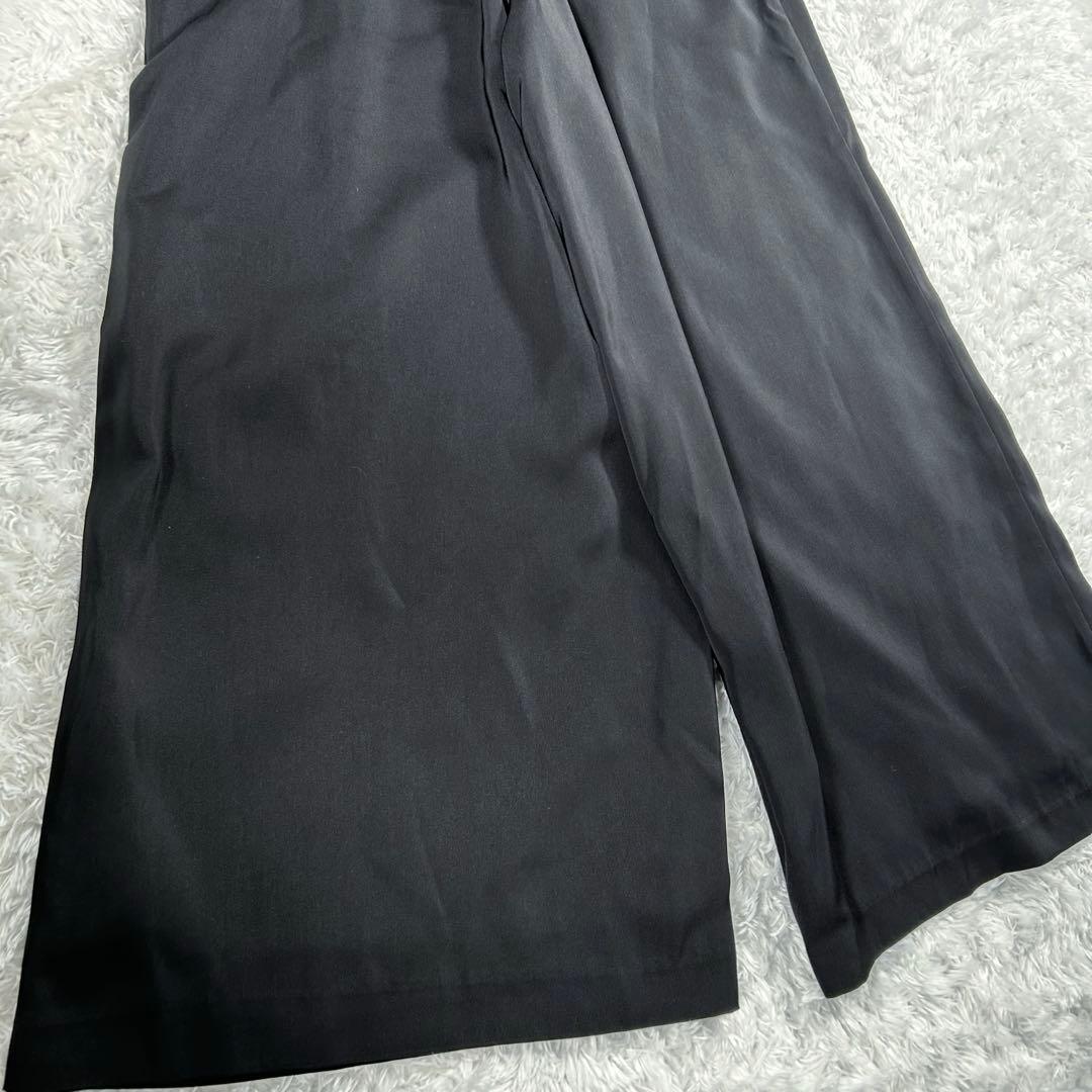 【新品】　Dorry Doll　シアーフリルパンツドレス　ブラック　M