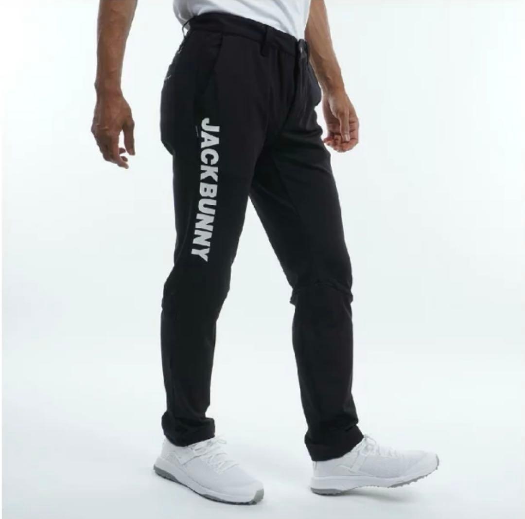 Jack Bunny ポンチ イージーパンツ 黒