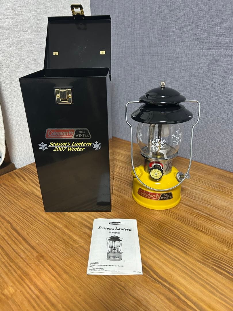 【極美品】Coleman 2007 WINTER シーズンズランタン