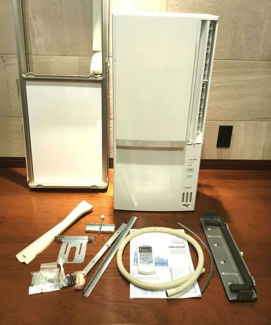 美品 コロナ CWH-A1823R リララ ウインドエアコン 窓用エアコン 冷暖