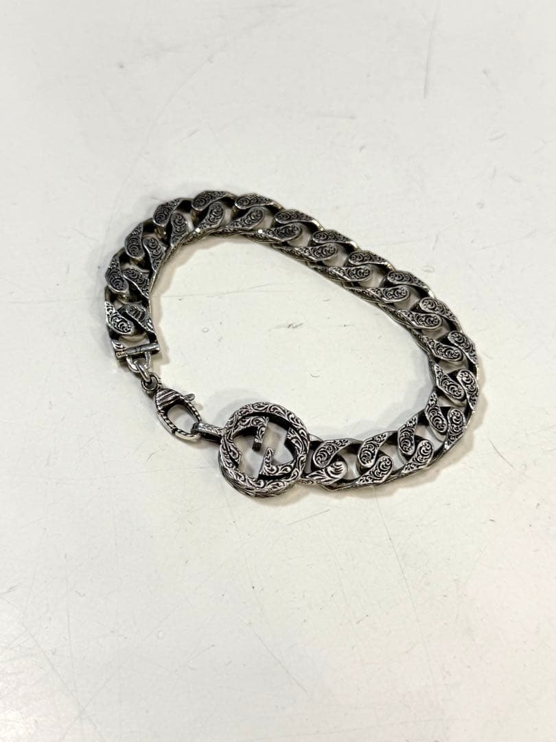 GUCCI グッチ インターロッキング アラベスク ブレスレット