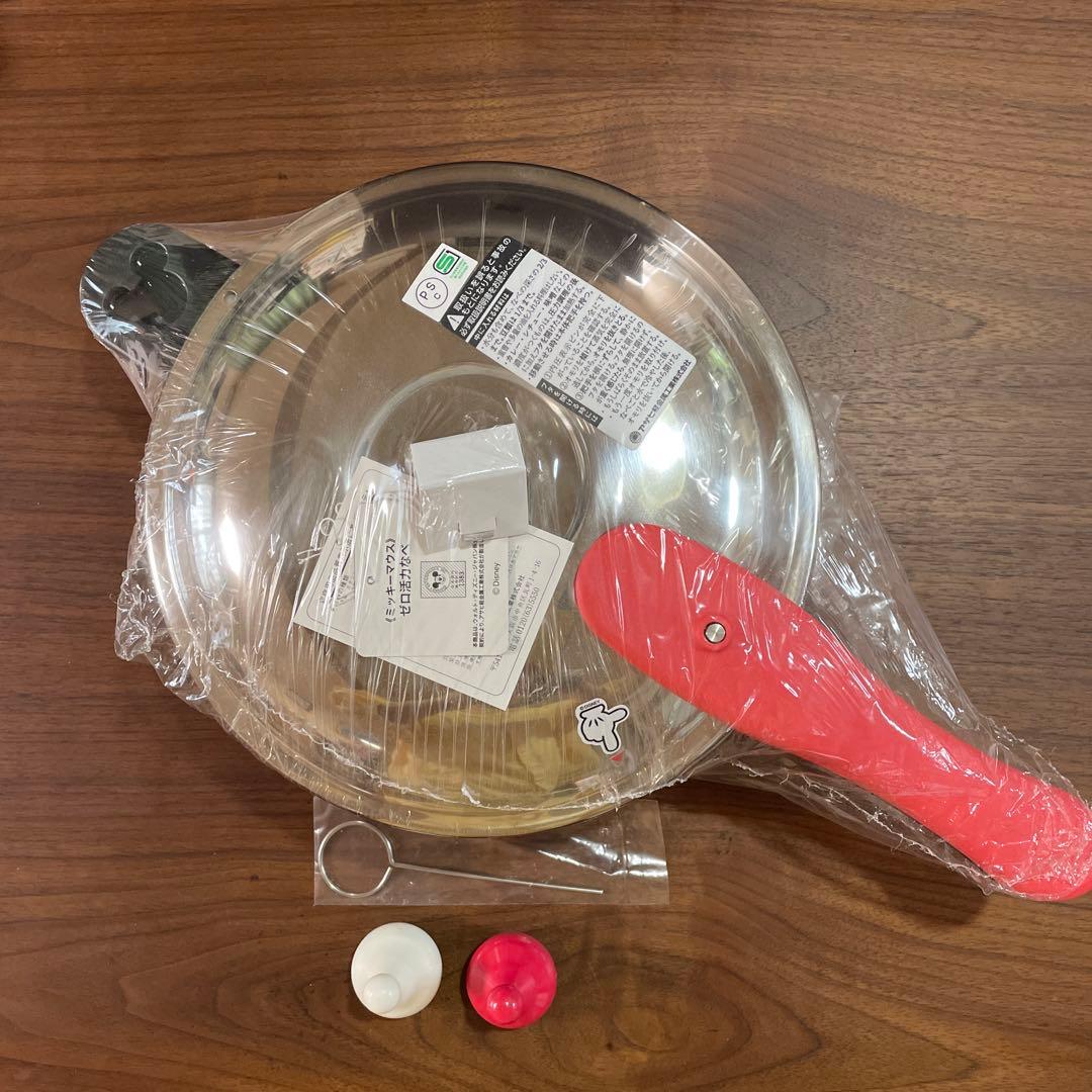 ゼロ活力鍋　Disney ミッキーマウス （おもりはミッキーではないです）