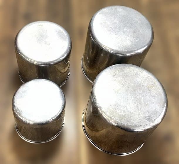 クローバー 深型組バット11号（蓋付き）＋ステンレスポット8個 容器セット