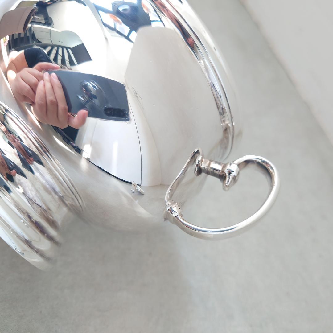 極美品 クリストフル アルビ シュガーポット 布袋付き