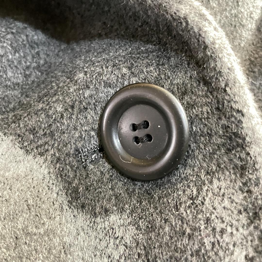 Y2K アンゴラ シルバーフォックスファー ベルト付 ロングコート マキシ 38