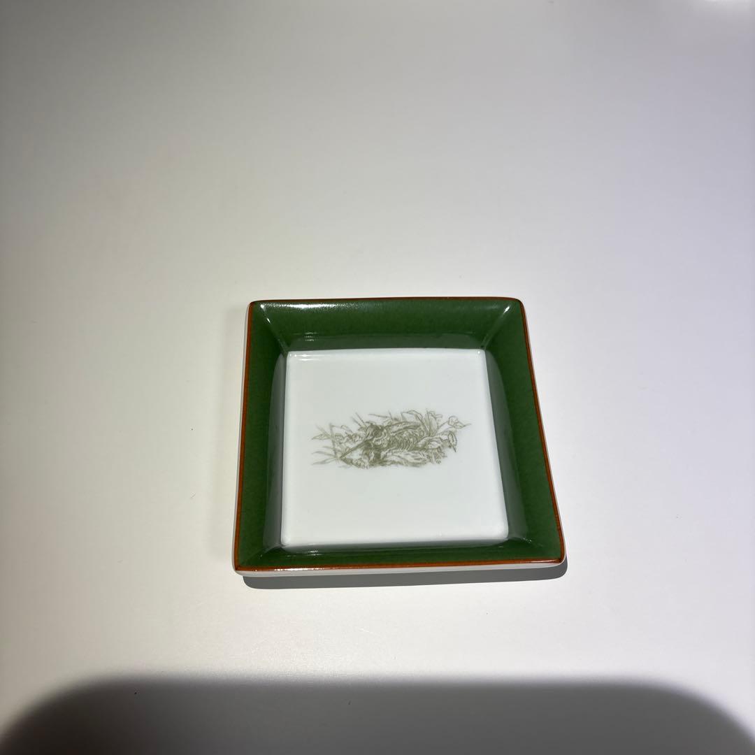 希少 エルメスHERMESイングリッシュスプリンガースパニエル灰皿大1 小5枚