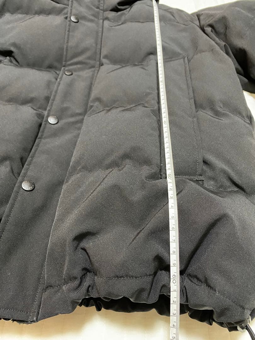 DANTON WOMEN'S DOWN HOODED JACKET 黒 XS