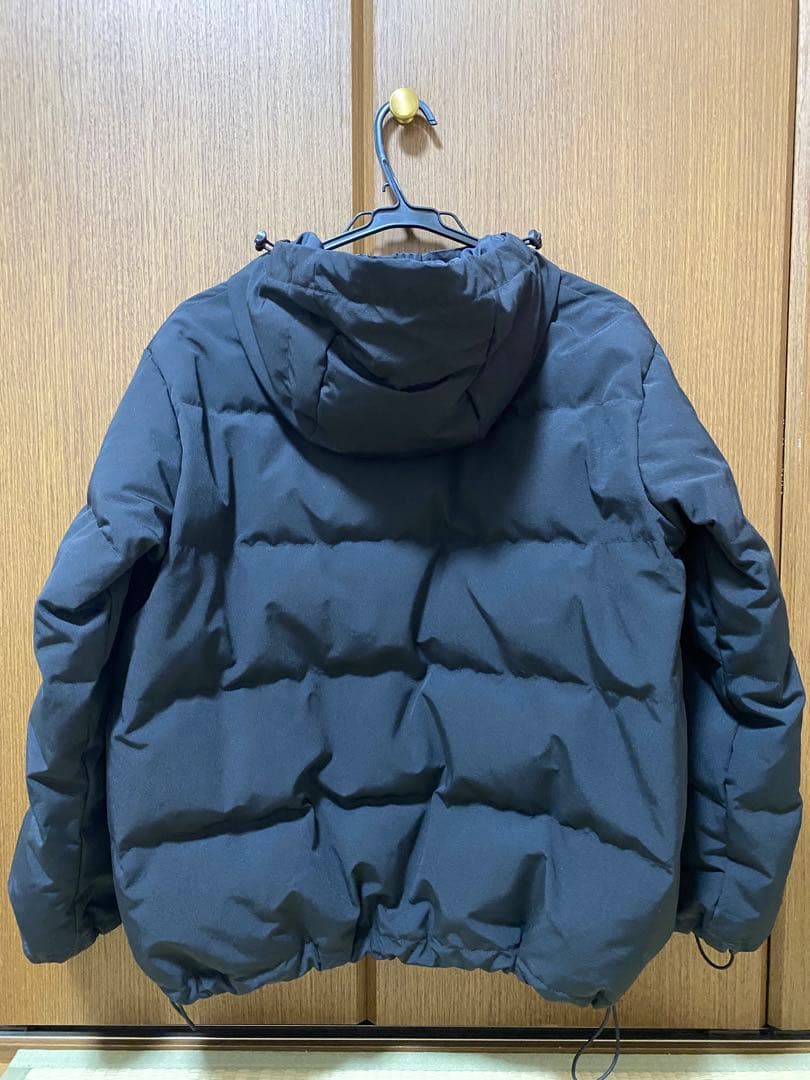DANTON WOMEN'S DOWN HOODED JACKET 黒 XS