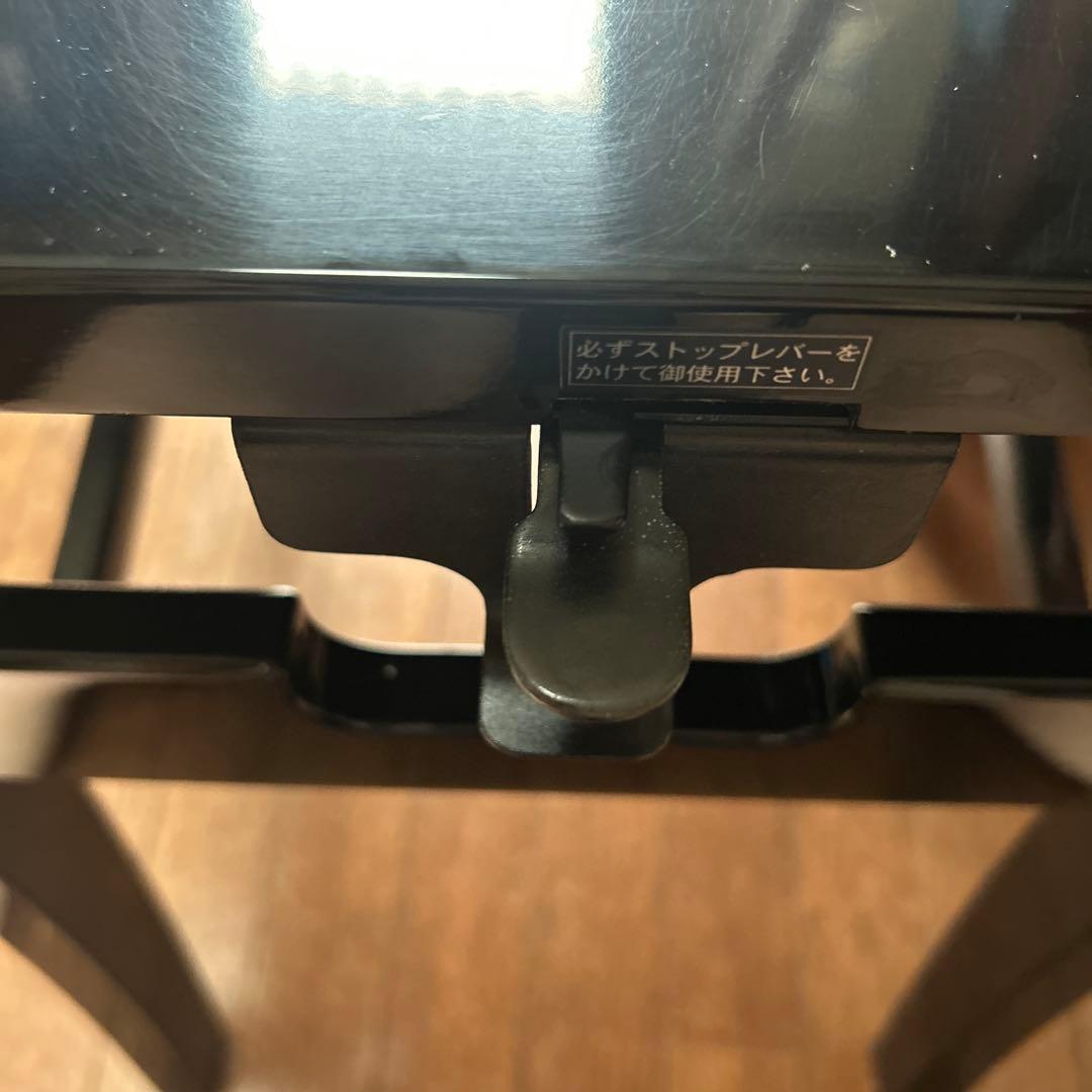 上げ下げしやすい！背付ピアノ椅子　吉澤Pecock