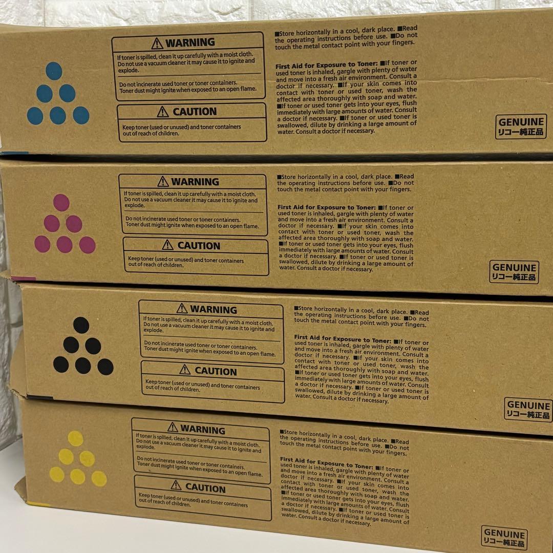 ④ RICOH リコー C3503 トナーカートリッジ 4本セット