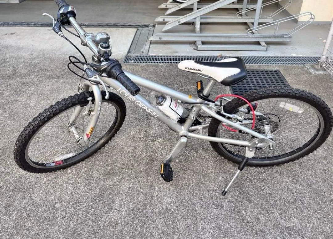 引き取り希望 LOUIS GARNEAU 子供用自転車シルバー 22インチ