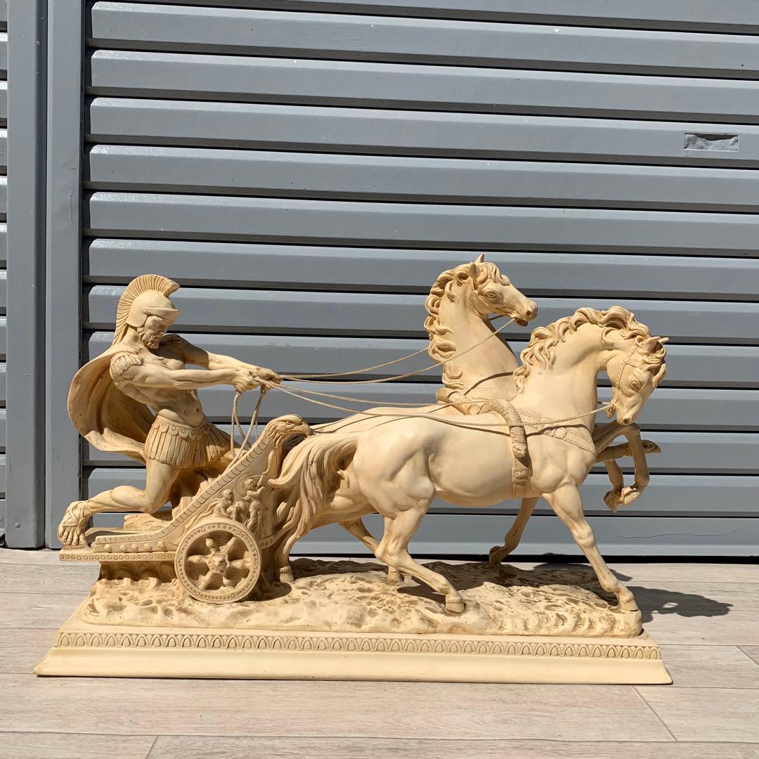 イタリア製　A.SANTINI/アンテルマ サンティーニ 西洋美術細密彫刻