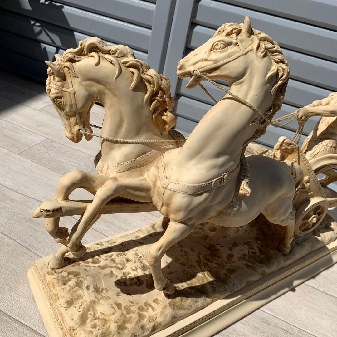 イタリア製　A.SANTINI/アンテルマ サンティーニ 西洋美術細密彫刻