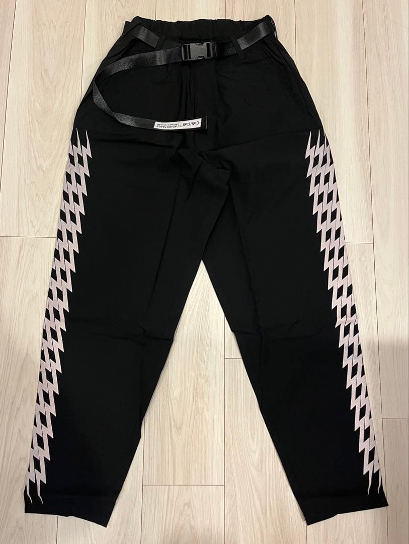 CPH GOLF THUNDER STRIPES 上下セット 【黒/上L/下M】