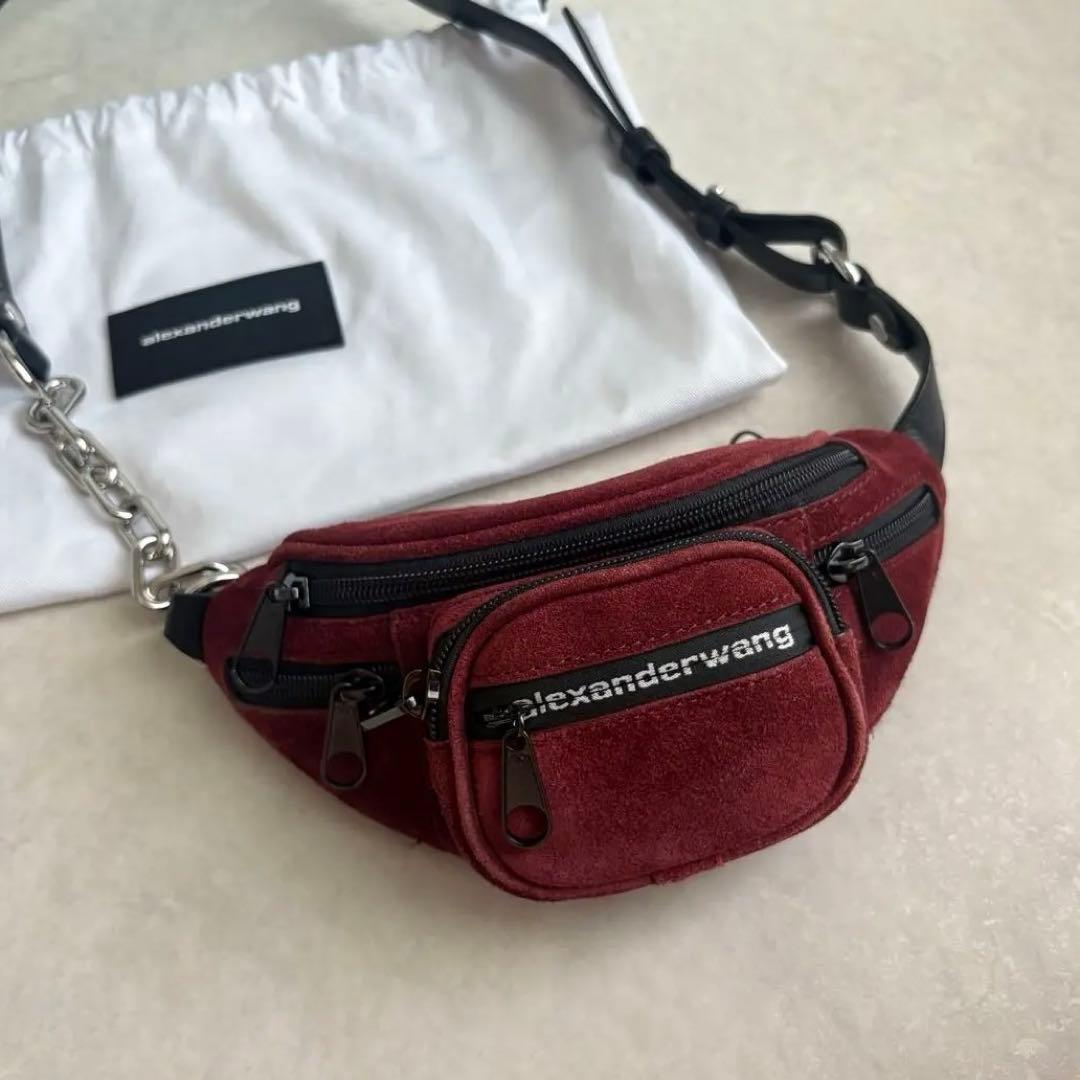 【美品】【レア】alexanderwang ボディバッグ ウエストポーチ