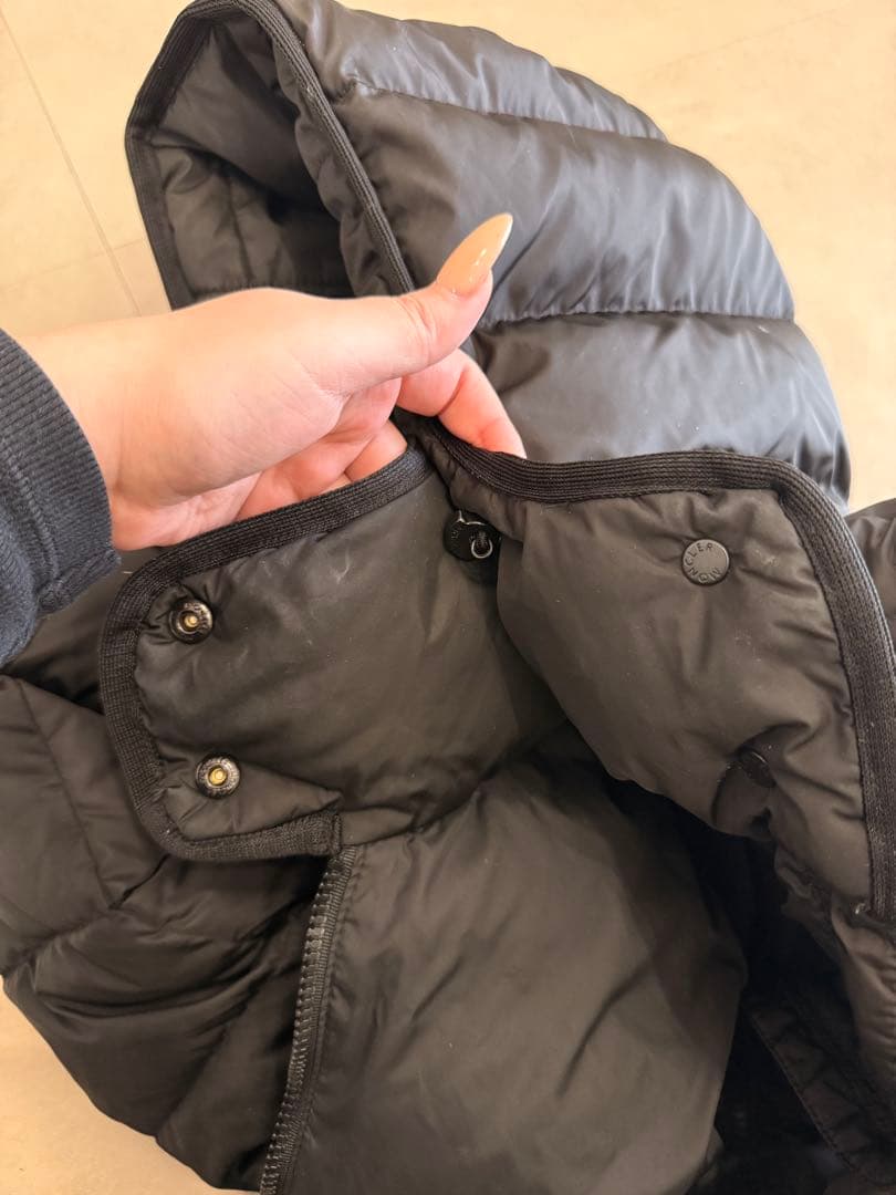 モンクレール Moncler ベチュラ ダウン 黒