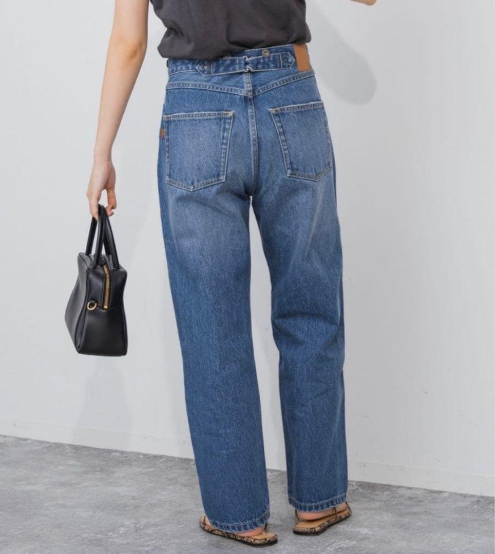 Spick＆Span♡5 2/1 STRAIGHT ᖴIT DENIM ブルー