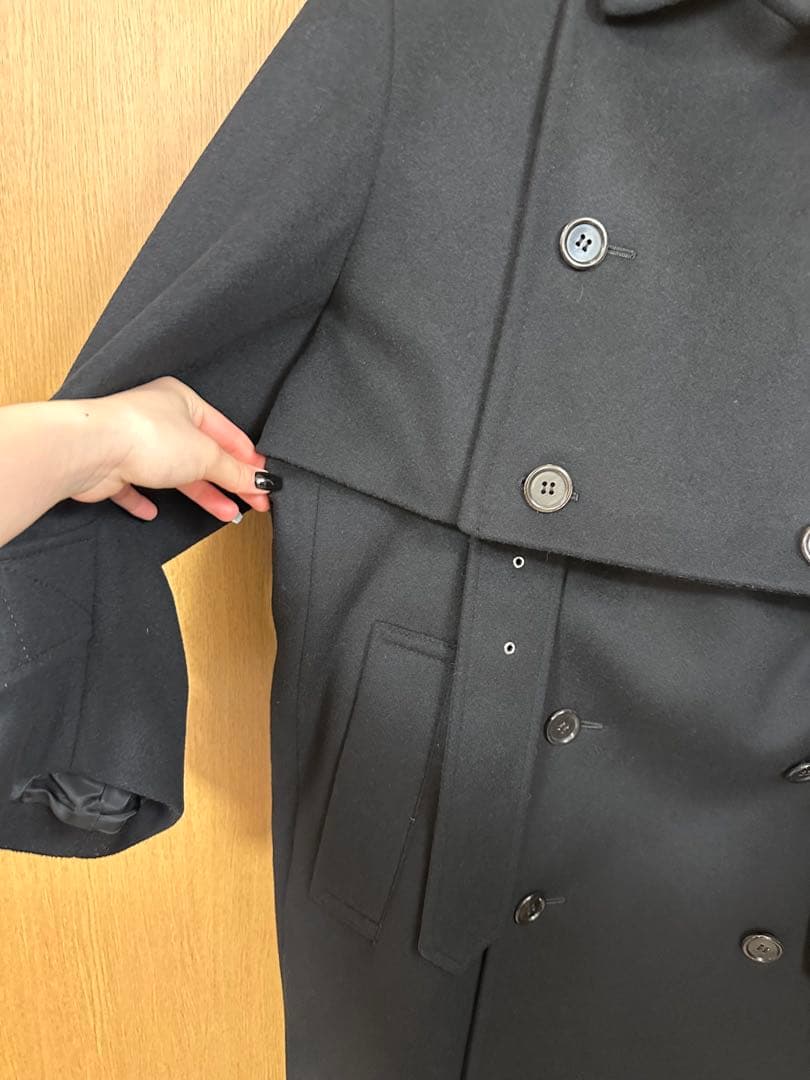 専用 noirkeininomiya コート　ブラック