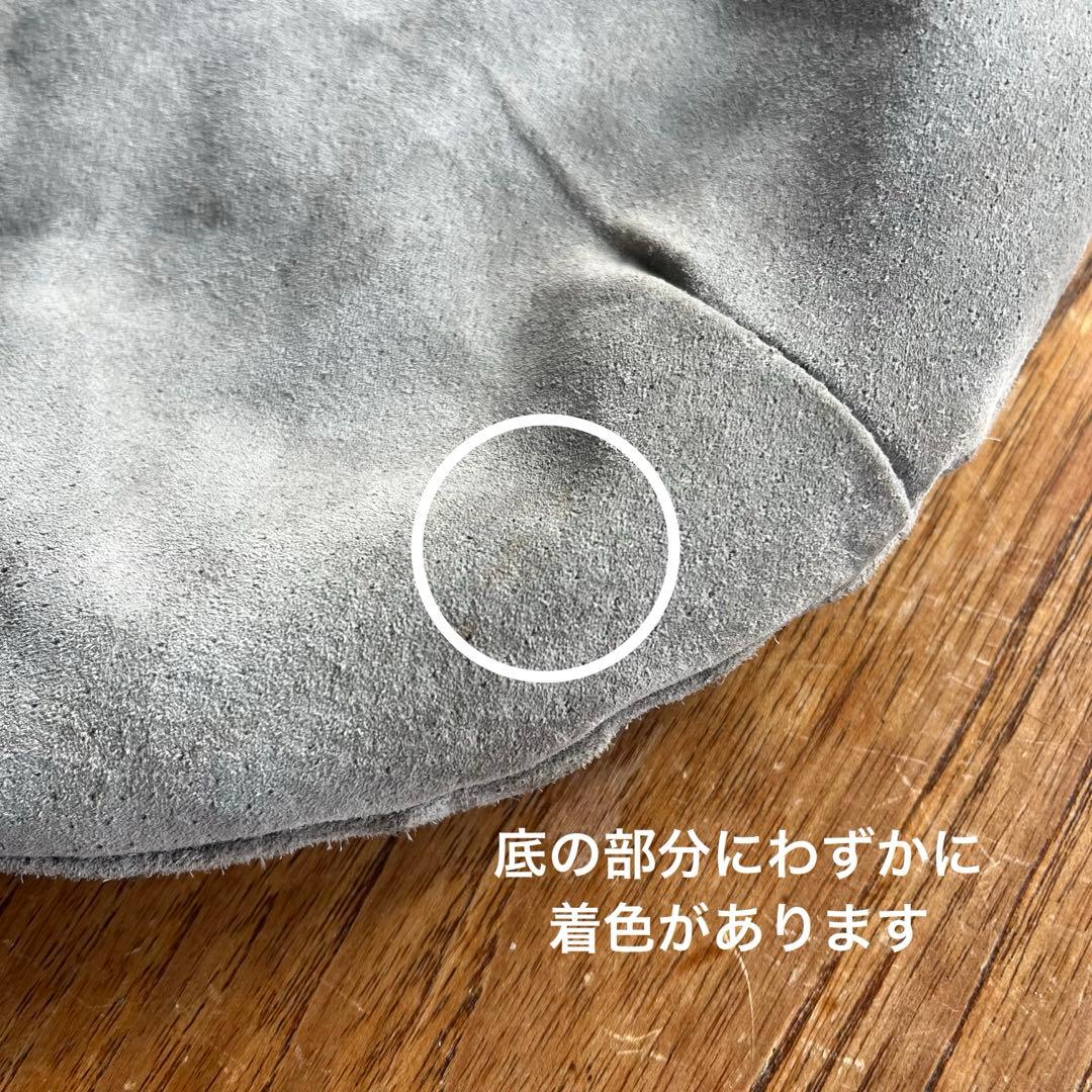 【美品】北欧暮らしの道具店　撥水スエードの2WAYトートバッグ グレー 軽い