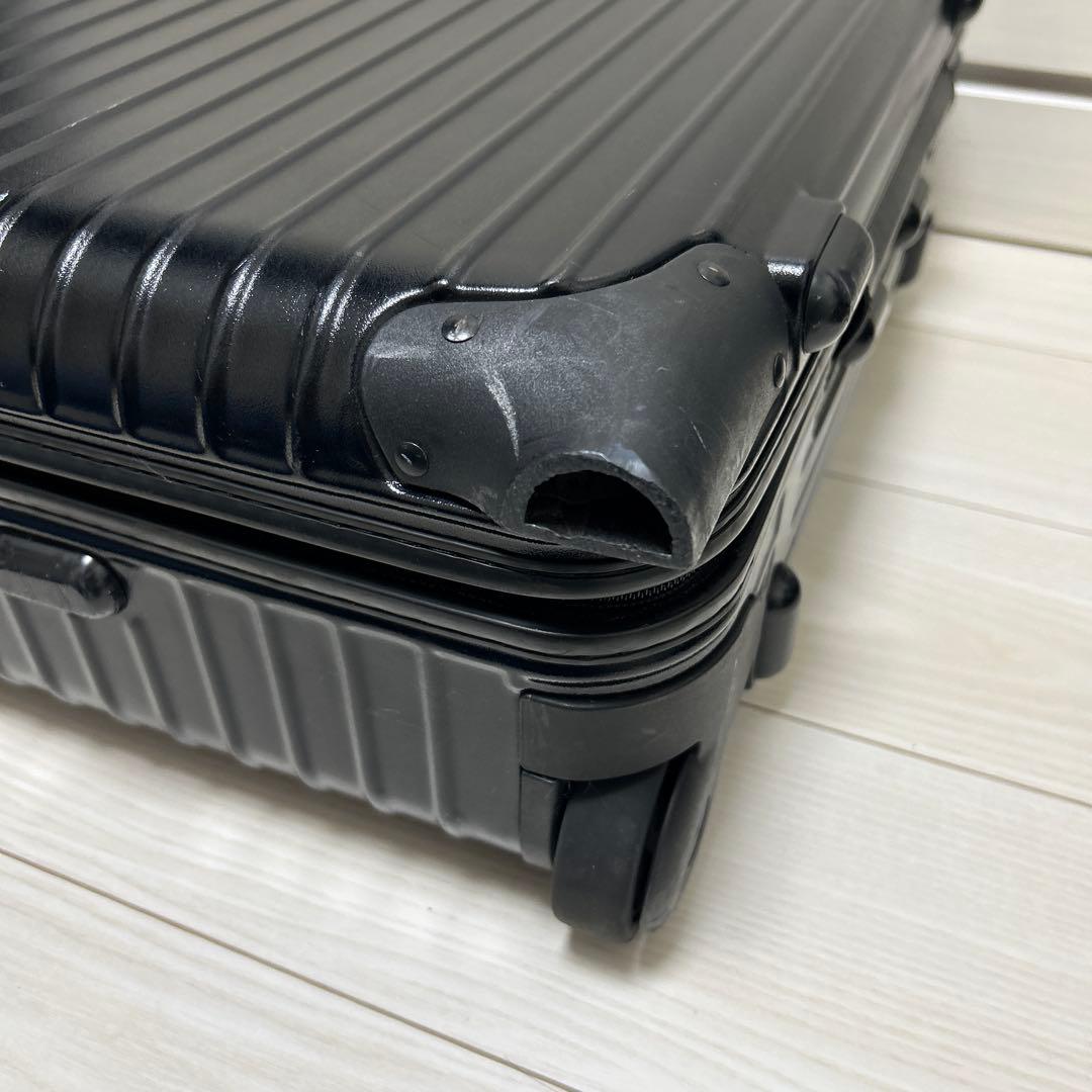 リモワ　RIMOWA スーツケース ブラック TSAなし　2輪　廃盤品