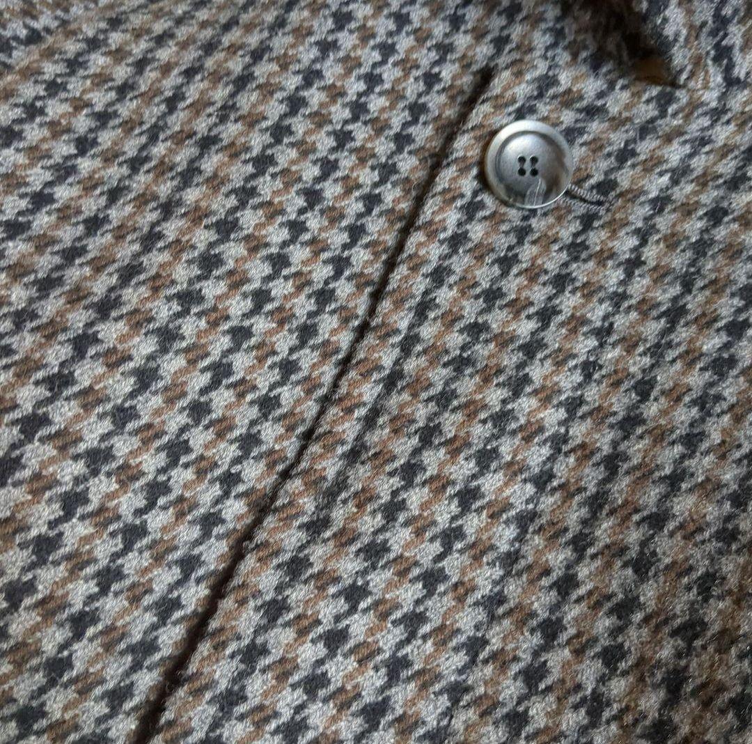 【Yuyaです】L'ESSAGE　モッサ/チドリバルカラーコート　グレー