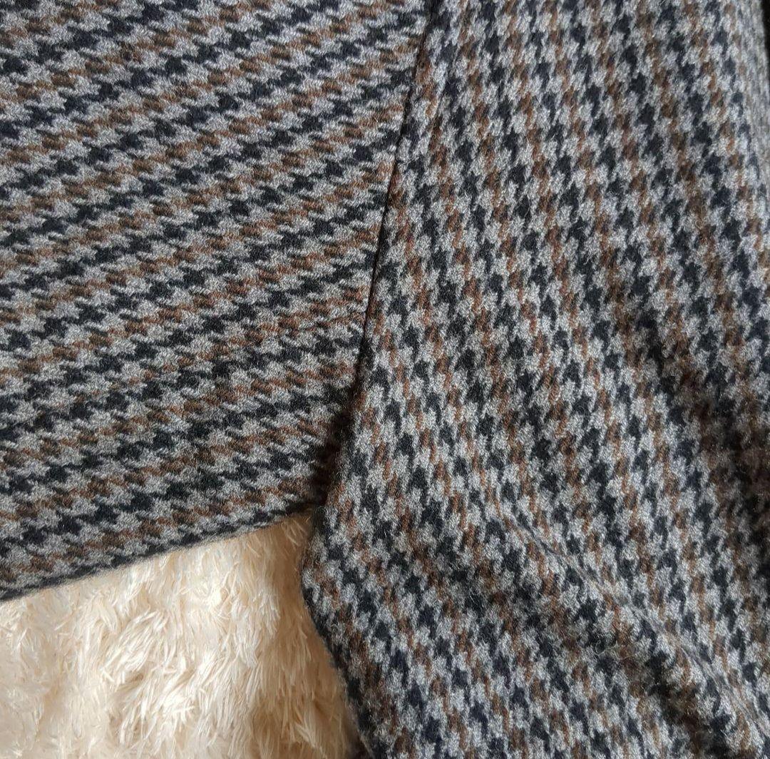 【Yuyaです】L'ESSAGE　モッサ/チドリバルカラーコート　グレー